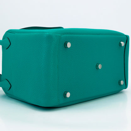 愛馬仕 Lindy 26 藍孔雀