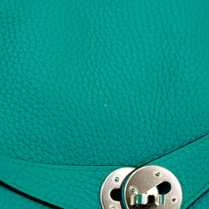 愛馬仕 Lindy 26 藍孔雀