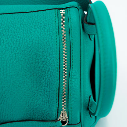 愛馬仕 Lindy 26 藍孔雀