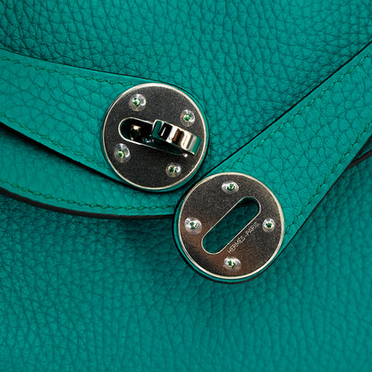 愛馬仕 Lindy 26 藍孔雀