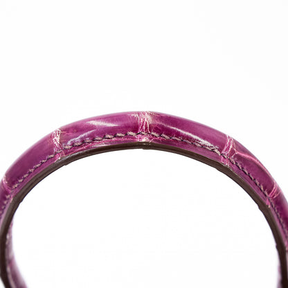 愛馬仕 Birkin 30 黑色海葵亮面尼羅鱷皮