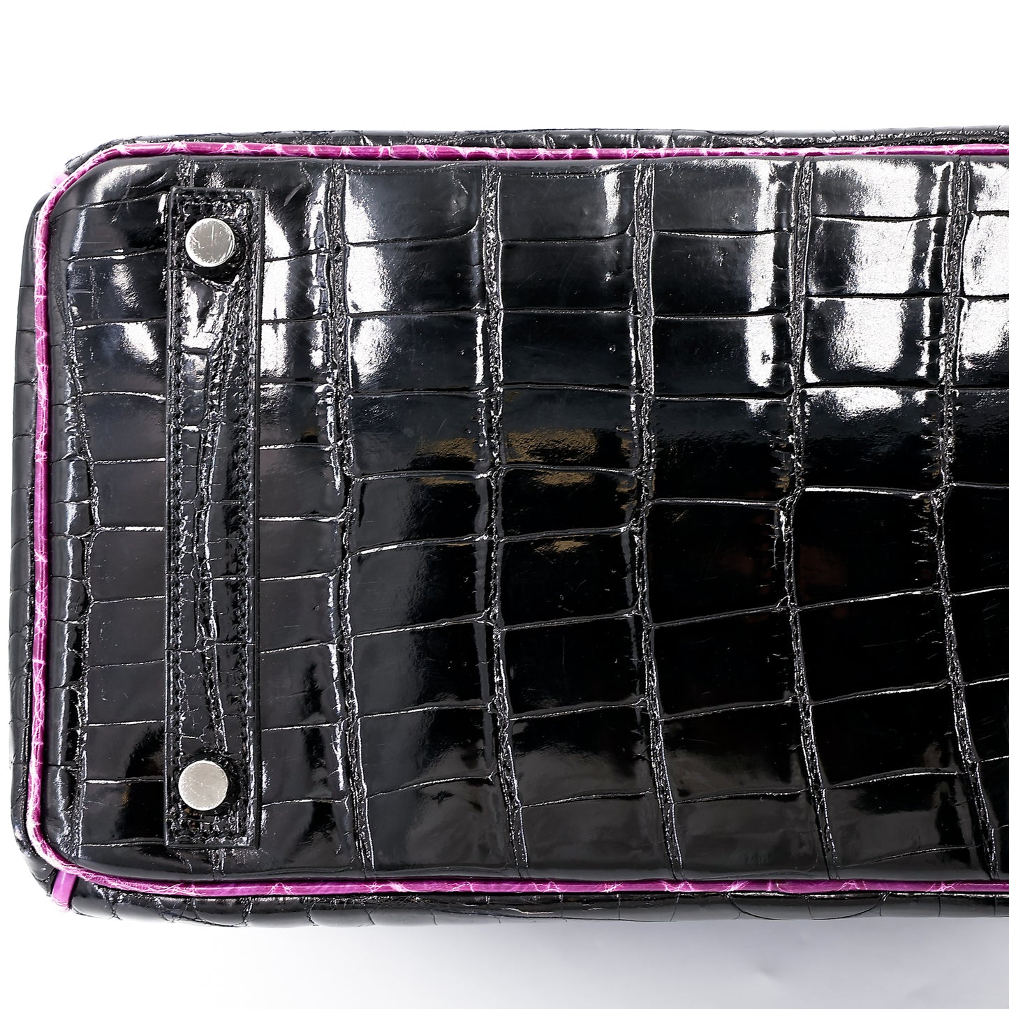 愛馬仕 Birkin 30 黑色海葵亮面尼羅鱷皮