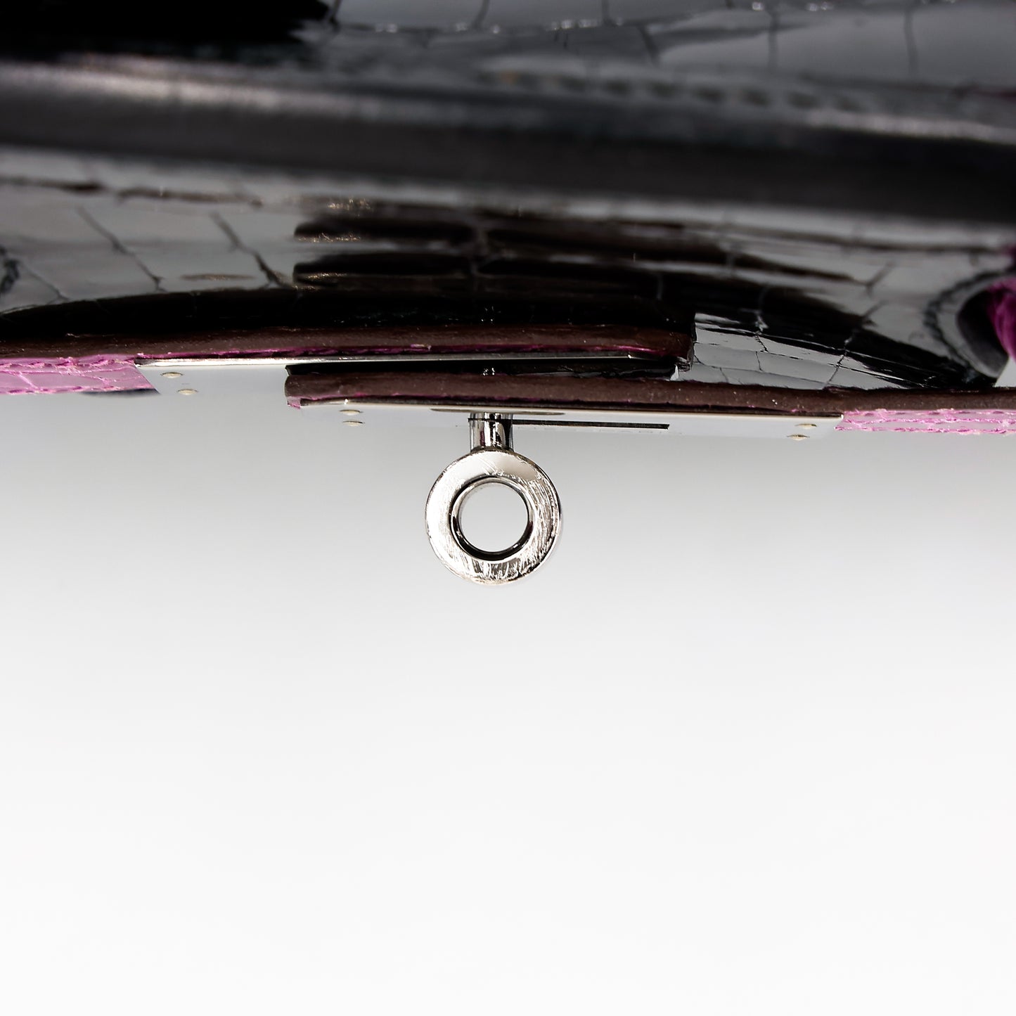 愛馬仕 Birkin 30 黑色海葵亮面尼羅鱷皮