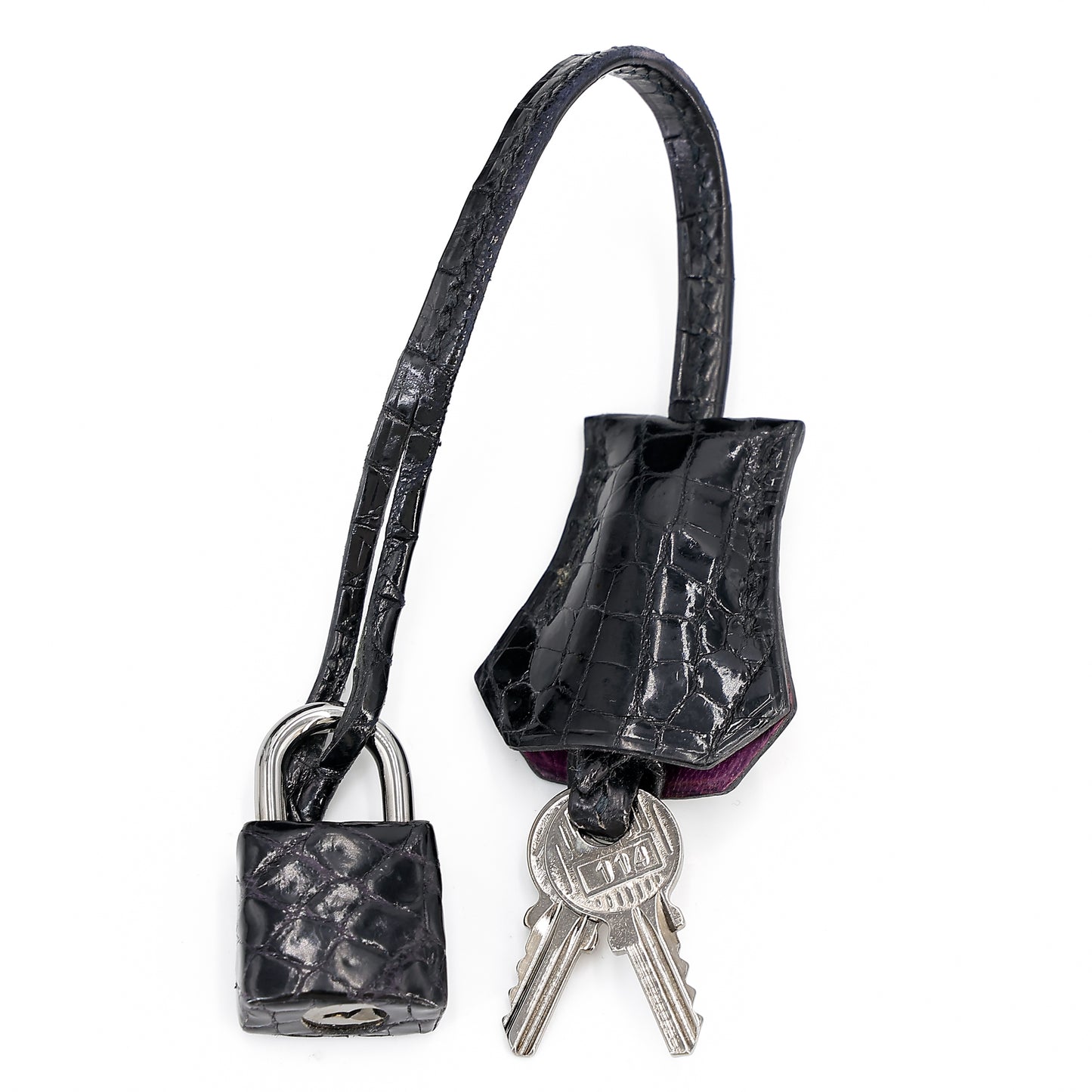 愛馬仕 Birkin 30 黑色海葵亮面尼羅鱷皮