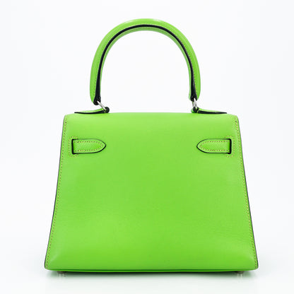 愛馬仕 Vintage Mini Kelly 20 蘋果綠