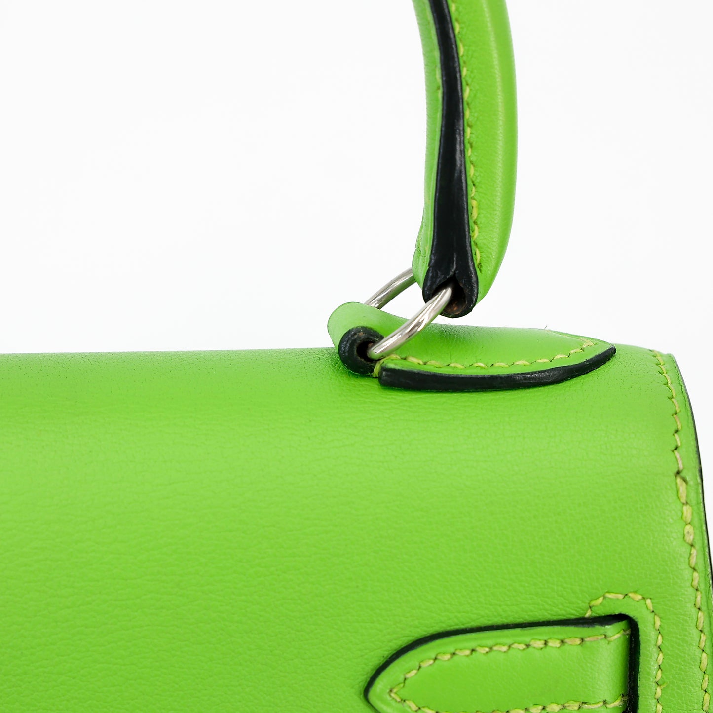 愛馬仕 Vintage Mini Kelly 20 蘋果綠