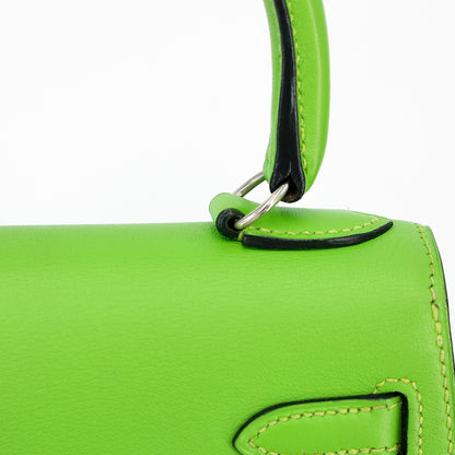 愛馬仕 Vintage Mini Kelly 20 蘋果綠