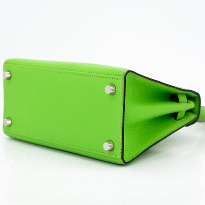 愛馬仕 Vintage Mini Kelly 20 蘋果綠