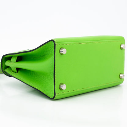 愛馬仕 Vintage Mini Kelly 20 蘋果綠