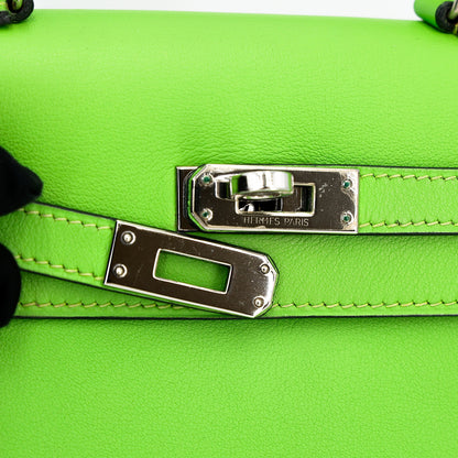 愛馬仕 Vintage Mini Kelly 20 蘋果綠
