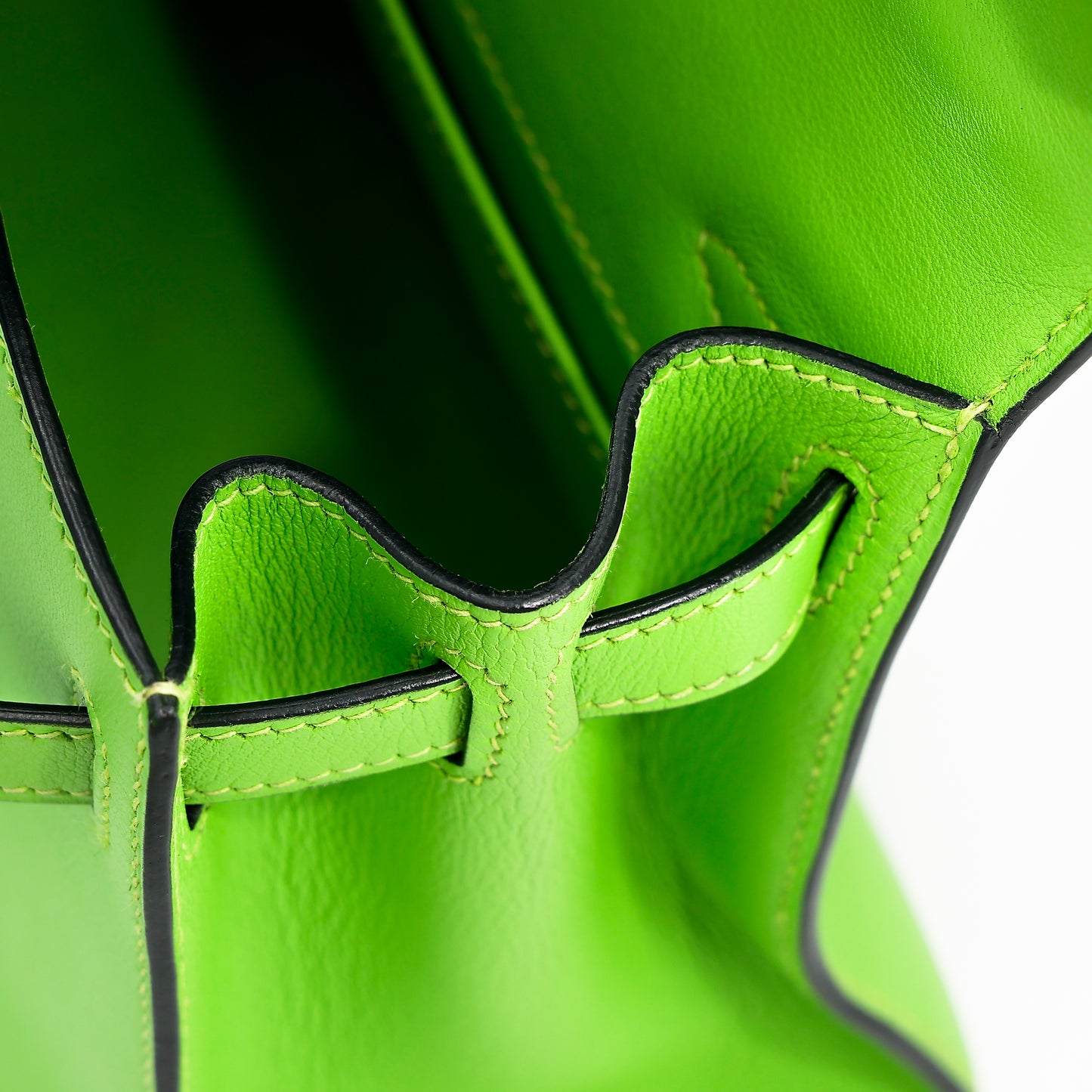 愛馬仕 Vintage Mini Kelly 20 蘋果綠