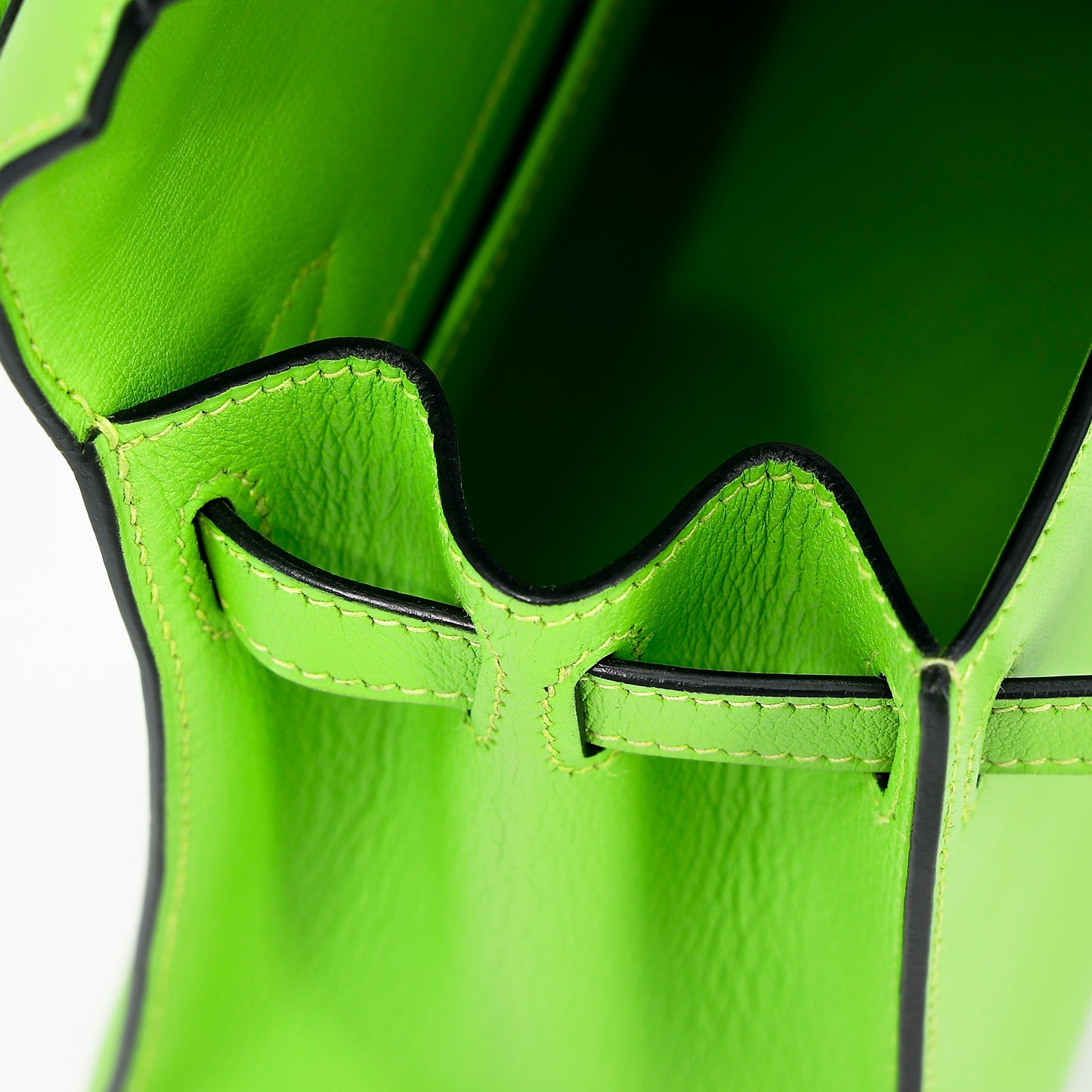 愛馬仕 Vintage Mini Kelly 20 蘋果綠