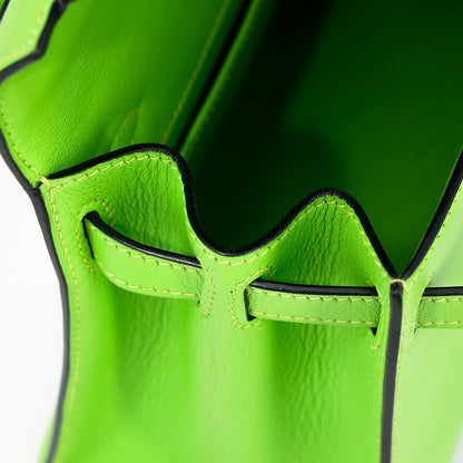 愛馬仕 Vintage Mini Kelly 20 蘋果綠