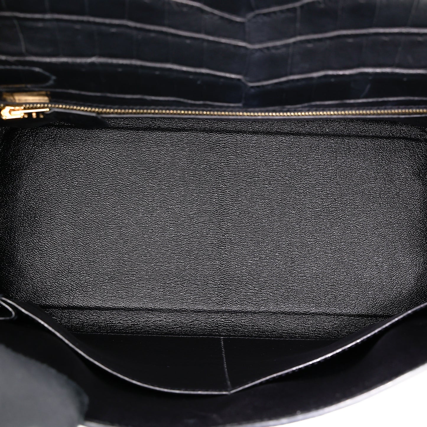 愛馬仕 Kelly 28 黑色霧面尼羅鱷魚皮