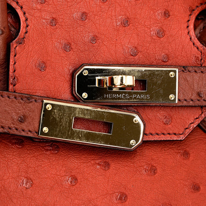 愛馬仕 Birkin Ghillies 30 Brique 