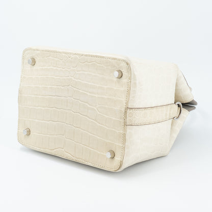 愛馬仕 Toolbox 20 Beton Matte Niloticus Crocodile 