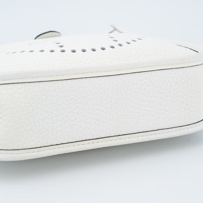 愛馬仕 Mini Evelyne 16 Amazone 112cm 全新 白色