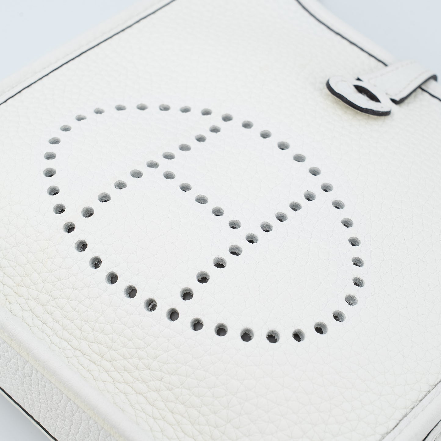 愛馬仕 Mini Evelyne 16 Amazone 112cm 全新 白色