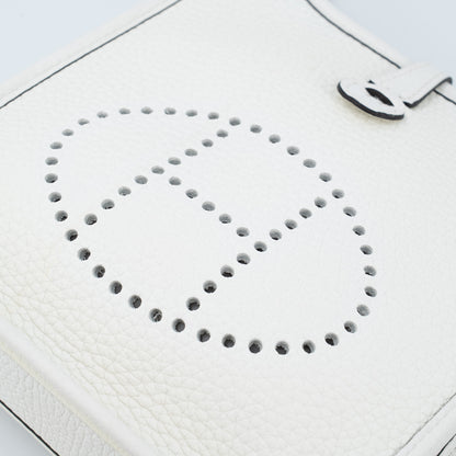 愛馬仕 Mini Evelyne 16 Amazone 112cm 全新 白色