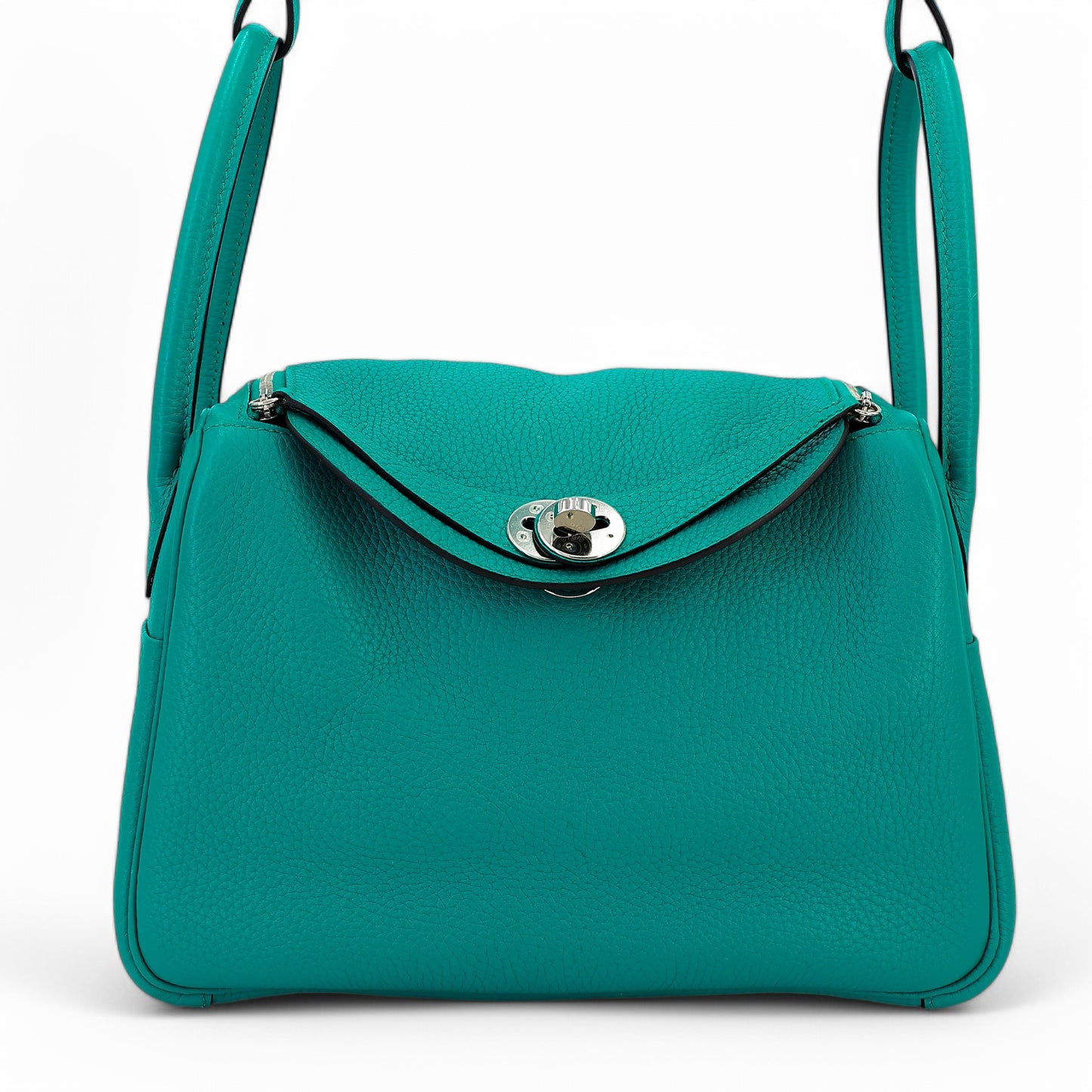 愛馬仕 Lindy 26 藍孔雀