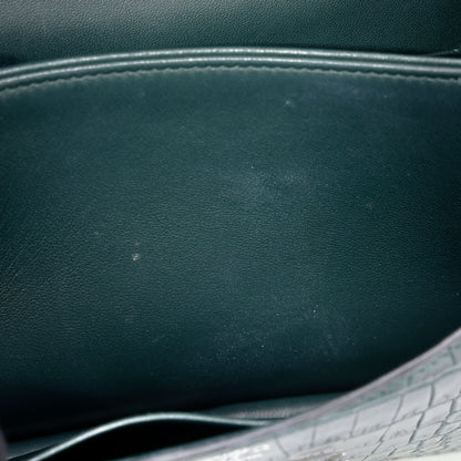 愛馬仕 Constance Mini Vert Cypress Matte Alligator 