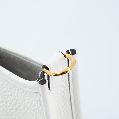 愛馬仕 Mini Evelyne 16 Amazone 112cm 全新 白色