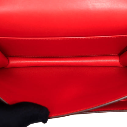 HERMÈS Constance Mini 19 Rouge Tomate