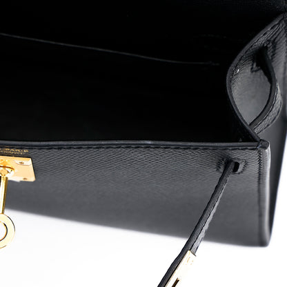 愛馬仕迷你凱莉二代黑色款