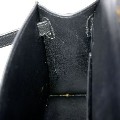 愛馬仕迷你凱莉二代黑色款