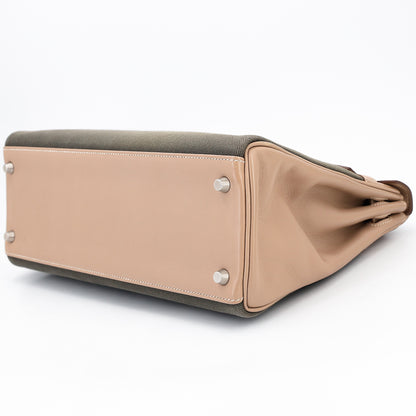 愛馬仕 Kelly 32 Argile Vert de Gris 