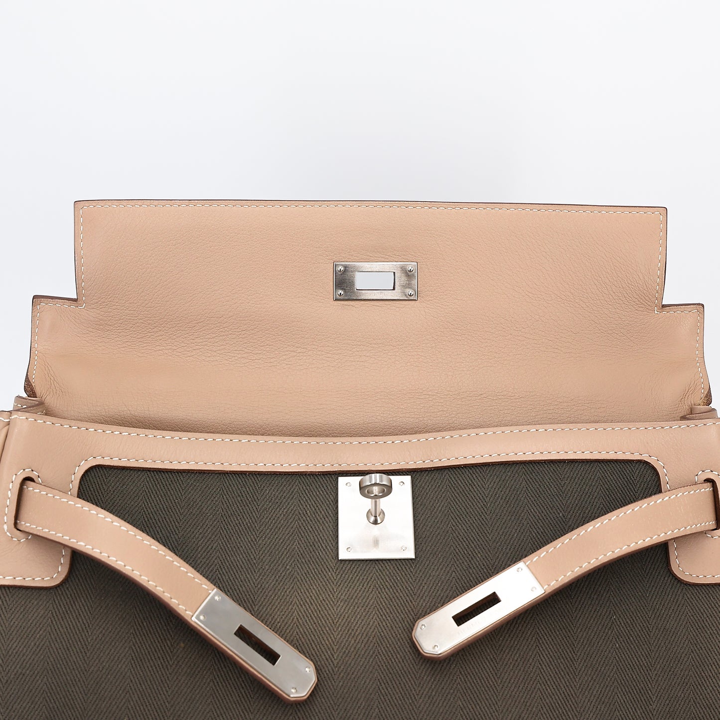 愛馬仕 Kelly 32 Argile Vert de Gris 