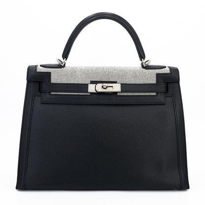 愛馬仕 Kelly 32 Sellier 黑色