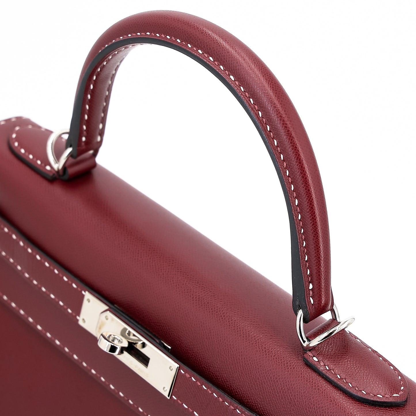 愛馬仕限量版 Kelly 28 Sellier Miss You Rouge H 