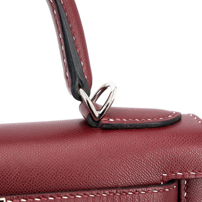 愛馬仕限量版 Kelly 28 Sellier Miss You Rouge H 