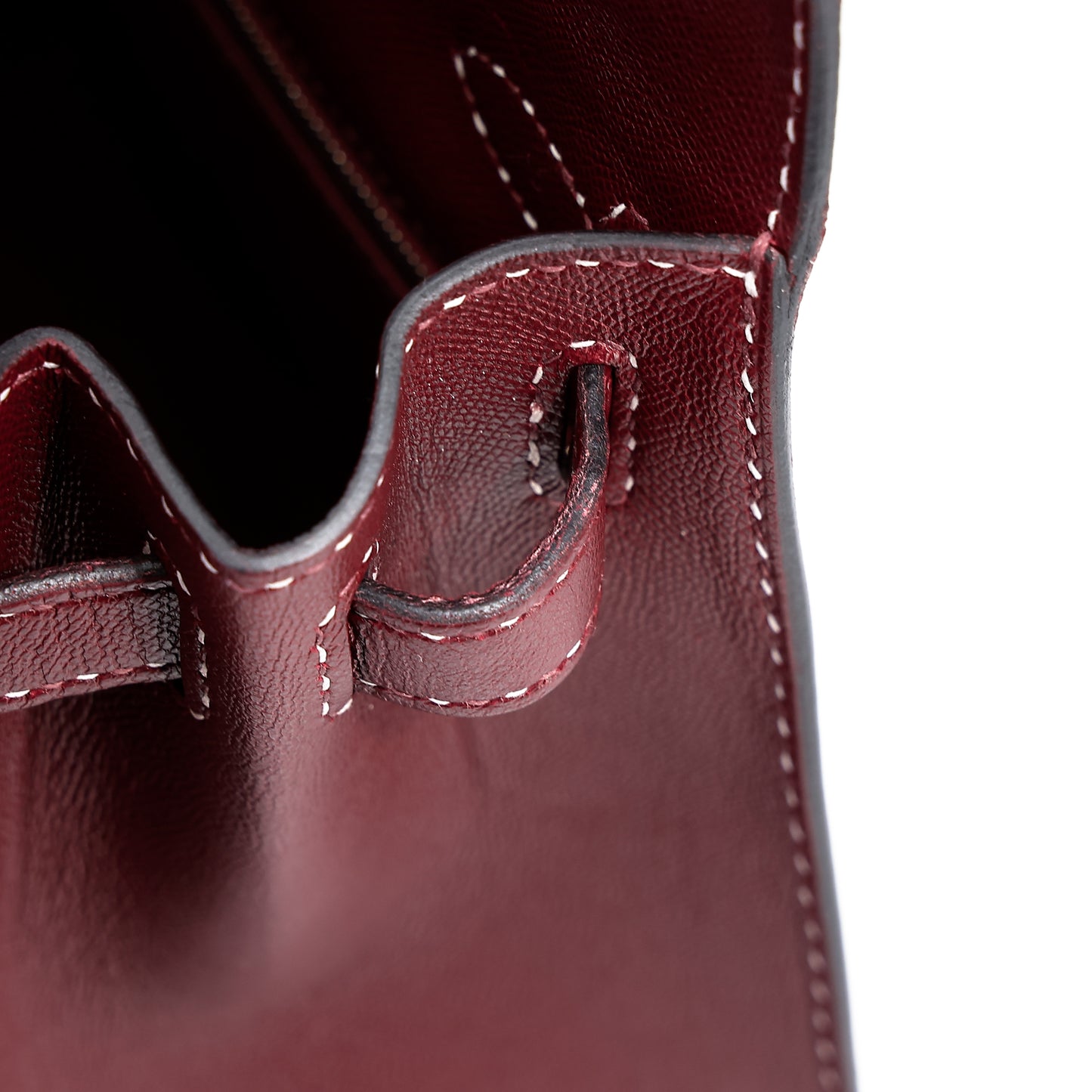 愛馬仕限量版 Kelly 28 Sellier Miss You Rouge H 