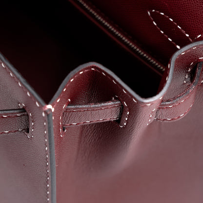 愛馬仕限量版 Kelly 28 Sellier Miss You Rouge H 