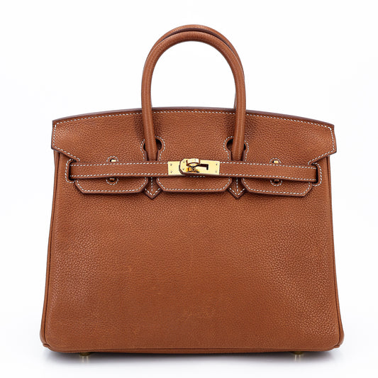 HERMÈS Birkin 25 Fauve