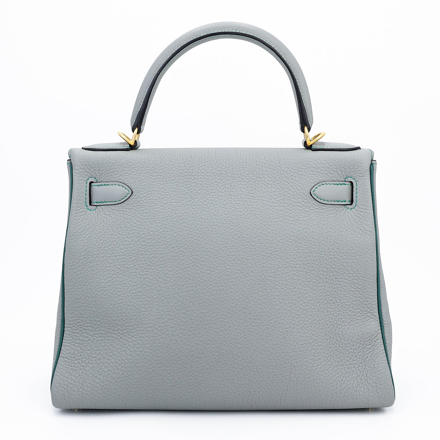 愛馬仕特別訂購 Kelly 28 HSS Gris Mouette Bleu Paon 