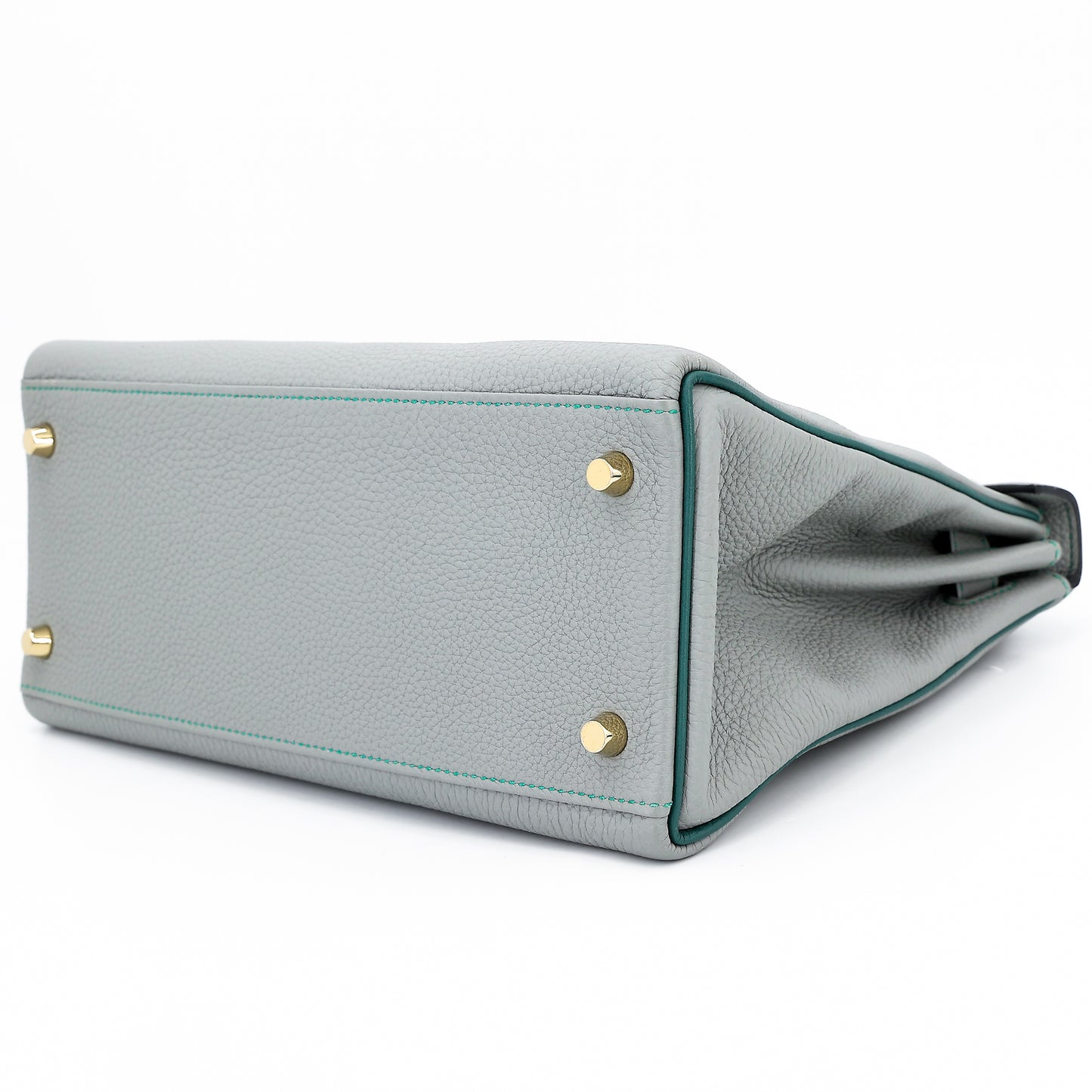 愛馬仕特別訂購 Kelly 28 HSS Gris Mouette Bleu Paon 