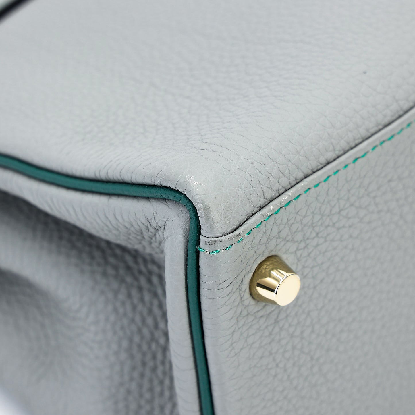 愛馬仕特別訂購 Kelly 28 HSS Gris Mouette Bleu Paon 