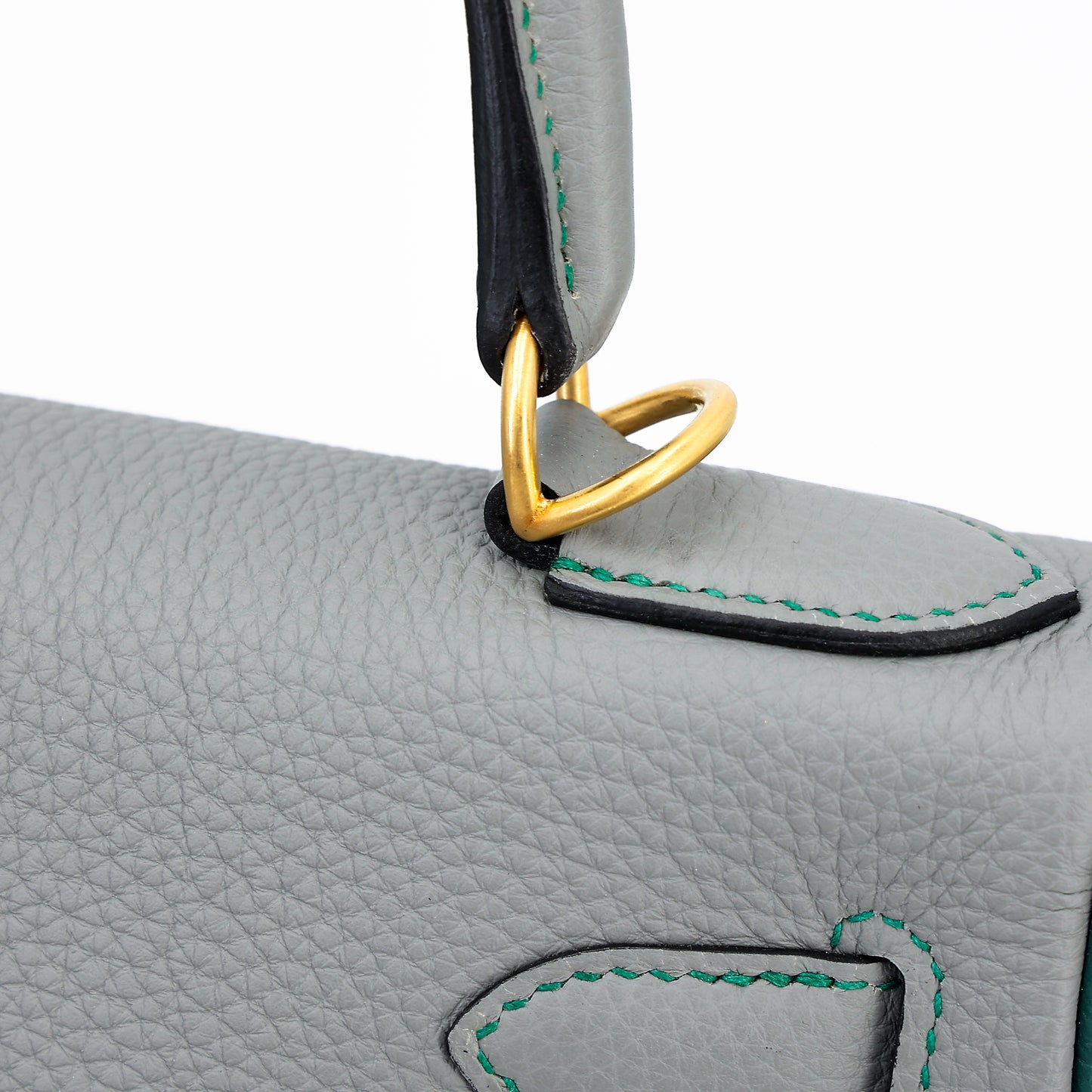 愛馬仕特別訂購 Kelly 28 HSS Gris Mouette Bleu Paon 