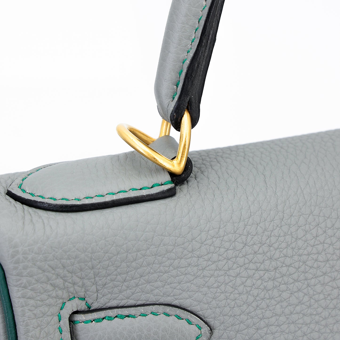 愛馬仕特別訂購 Kelly 28 HSS Gris Mouette Bleu Paon 