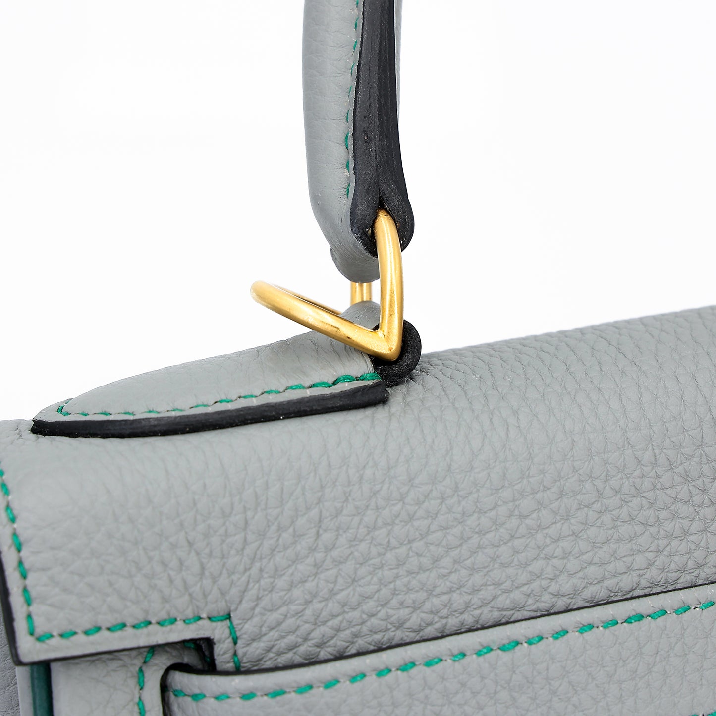 愛馬仕特別訂購 Kelly 28 HSS Gris Mouette Bleu Paon 