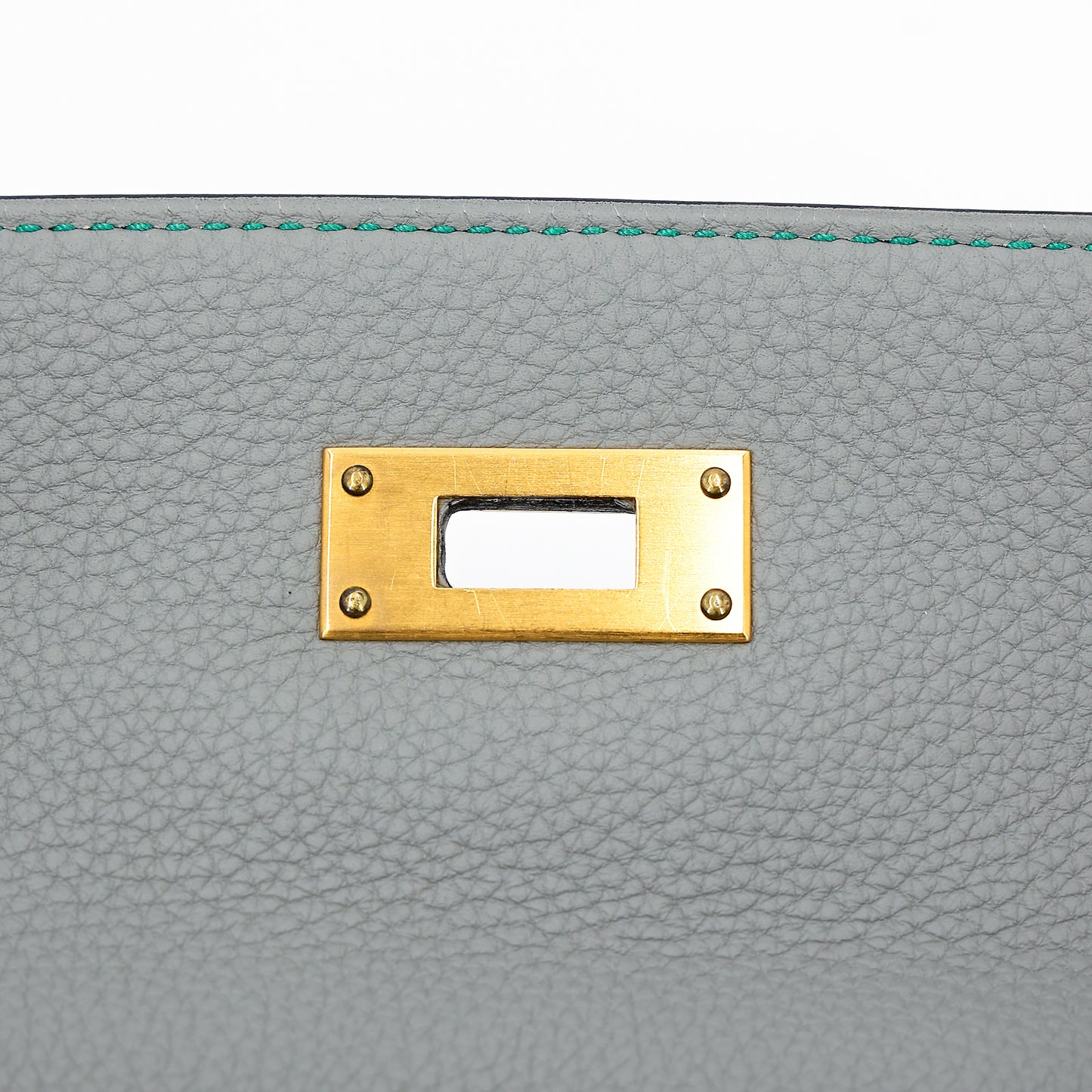 愛馬仕特別訂購 Kelly 28 HSS Gris Mouette Bleu Paon 