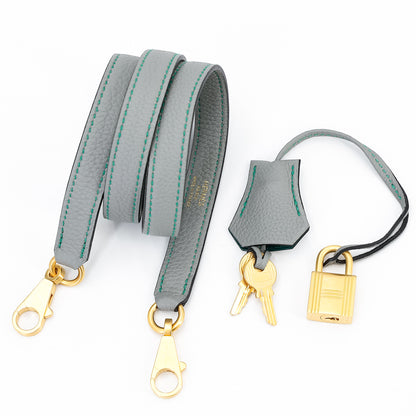 愛馬仕特別訂購 Kelly 28 HSS Gris Mouette Bleu Paon 