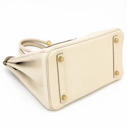 HERMÈS Birkin 25  Craie