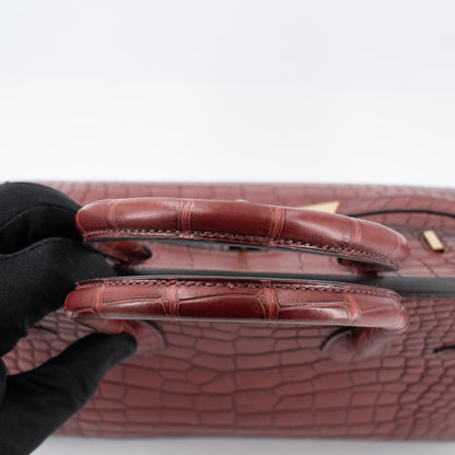 愛馬仕 Birkin 30 Rouge H Matte Alligator 