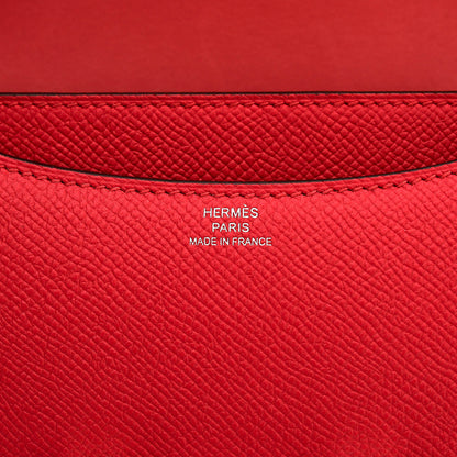 HERMÈS Constance Mini 19 Rouge Tomate