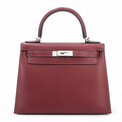 愛馬仕限量版 Kelly 28 Sellier Miss You Rouge H 