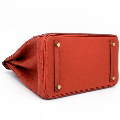 愛馬仕 Birkin Ghillies 30 Brique 